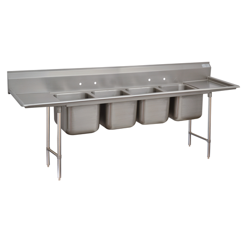 Advance Tabco 9-64-72-24RL 127 1/2" Compartment Sink