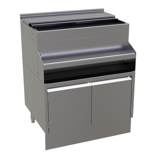 Glastender E-IB-30 30" Underbar Ice Bin / Cocktail Station