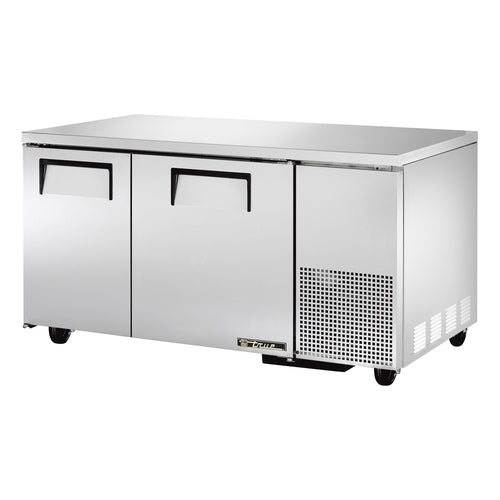 True TUC-60-32-HC 60 1/4" Solid Door Undercounter Refrigerator