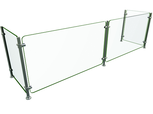 Hatco EP5-RING-84 84" Sneeze Guard