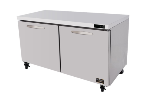 Axis KUCF-60-2 63" Solid Door Undercounter Freezer