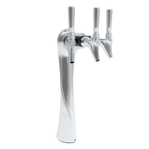 Micro Matic LUCK3-CH-GLY 2 3/4" Draft Beer Tower