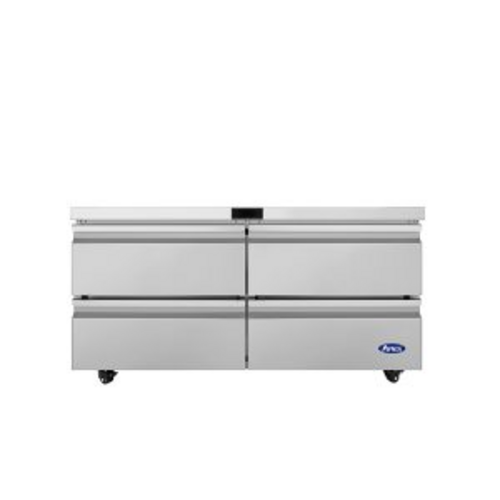 Atosa AUF60D4 63" Undercounter Freezer