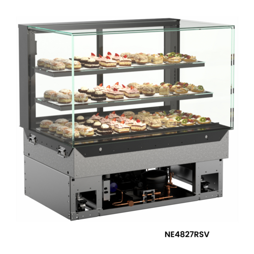 Structural Concepts NE6027RSV 59 3/4" Refrigerated Display Case