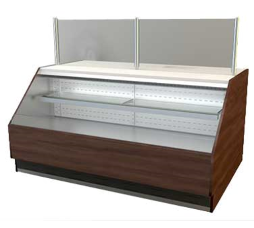 RPI SCRFC72R-SSIII 72" Open Air Merchandiser