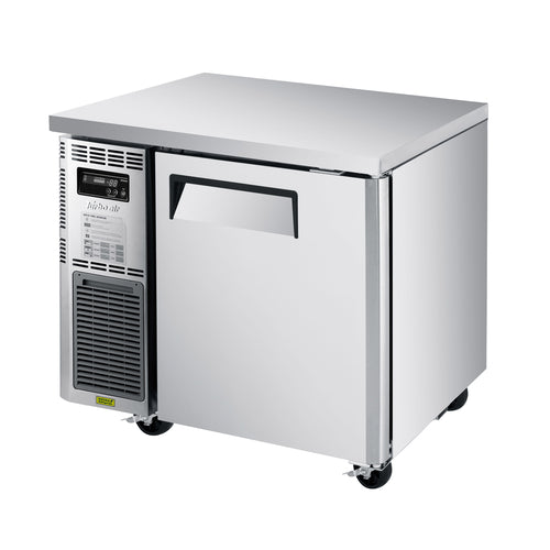 Turbo Air JUR-36S-N6 35 3/8" Solid Door Undercounter Refrigerator