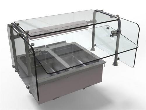 Hatco HWBI-2M-BUNDLE 39" Electric Drop-In Food Well