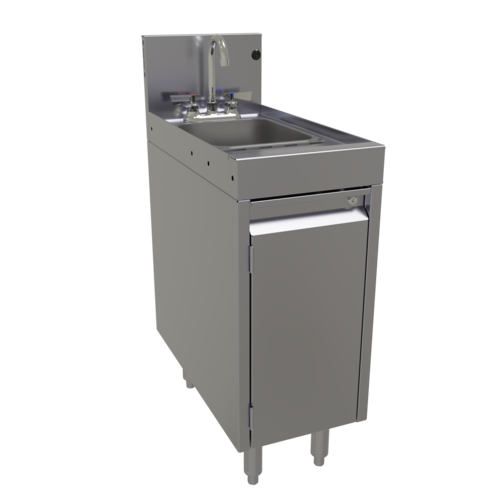 Glastender SWB-12-C 12" Underbar Storage Unit