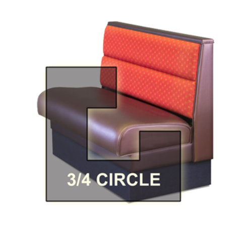 DM Seating DBS-36HO-34 Booth
