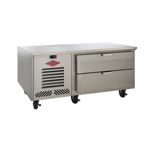 Utility Refrigerator LHR-48T-2D-EM 66" Chef Base