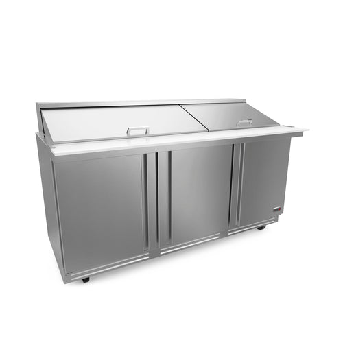 Fagor FMT-72-30-N 72 1/2" Mega Top Sandwich / Salad Prep Table