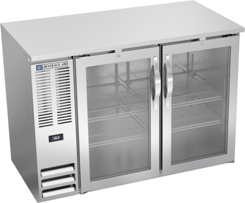Beverage-Air BBN48HC-G-S 48" Glass Door Back Bar Cooler