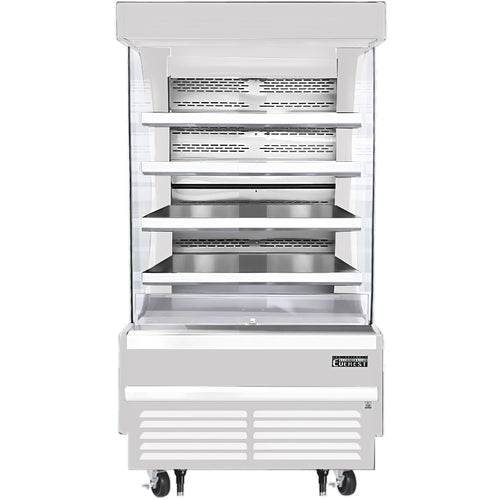 Everest EOMV-36-W-28-T 37 1/4" Open Air Merchandiser