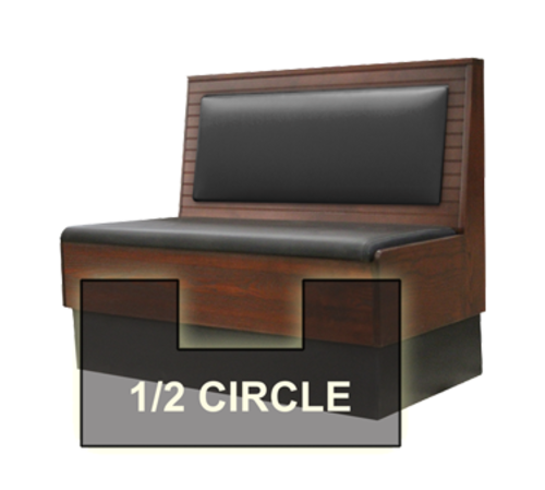 DM Seating DBWPS-36-PAD-12 Booth