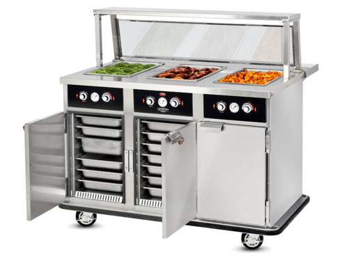 FWE HLC-3W6-7H-21-DRN 51 1/2" Electric Serving Counter