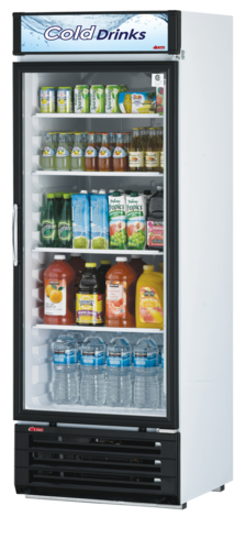 Turbo Air TGM-22RV-N6 28 3/4" 1 Section Refrigerated Merchandiser