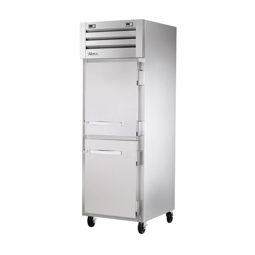 True STG1DTA-2HS-HC 27 1/2" 1 Section Solid Door Reach-In Refrigerator Freezer
