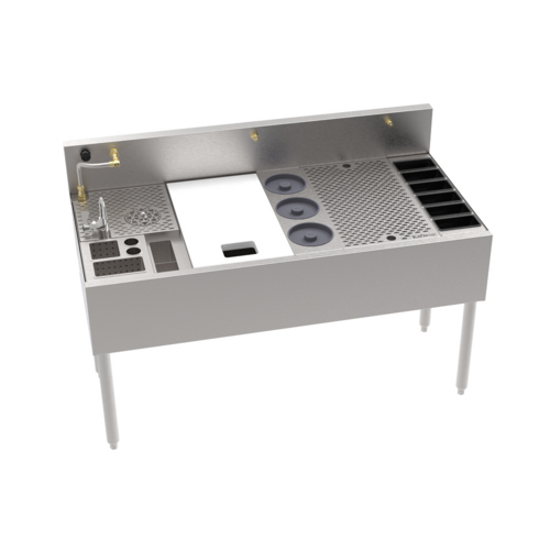 Krowne MW48-OC 48" Underbar Ice Bin / Cocktail Station