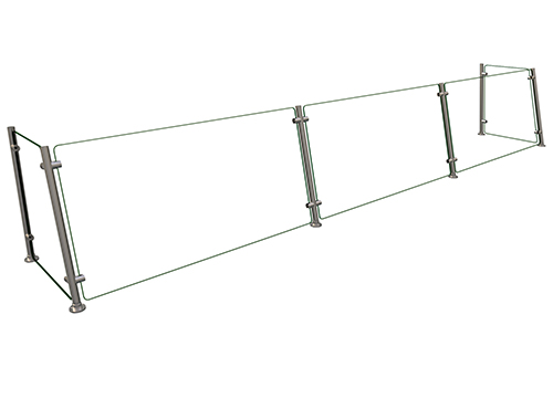 Hatco EP15-120 120" Sneeze Guard