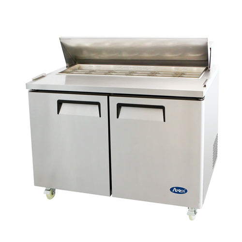 Atosa MSF3610GR 36 3/8" 2 Doors 16 Pan Sandwich / Salad Prep Table