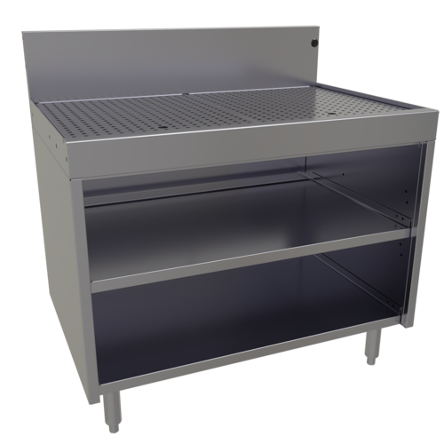 Glastender DBCB-36-LD 36" Underbar Drainboard