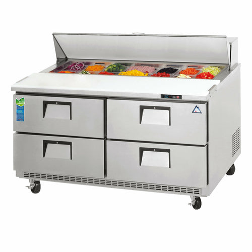 Everest EPBNR2-D4 47 1/2" 4 Drawer 12 Pan Sandwich / Salad Prep Table