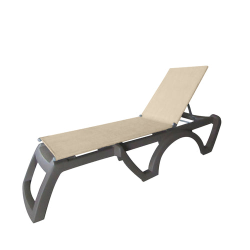 Grosfillex UT116181 73 1/2" Patio Lounge Seating
