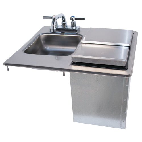 Advance Tabco D-24-SIBL 18" Drop-In Sink