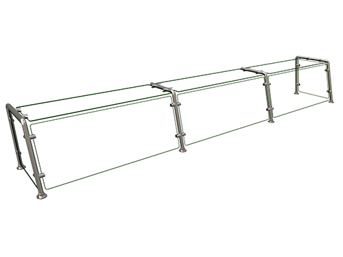 Hatco EP22-10815 108" Sneeze Guard