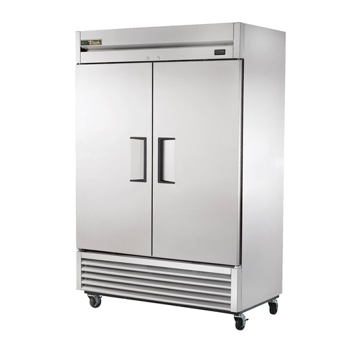 True T-49-HC 54 1/8" 2 Section Solid Door Reach-In Refrigerator