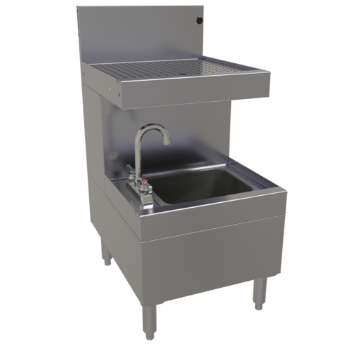 Glastender SWB-18-DB 18" Underbar Storage Unit
