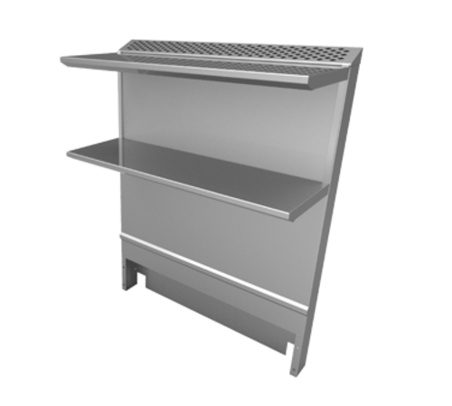 Hestan HMR54 54" Backguard Flue Riser
