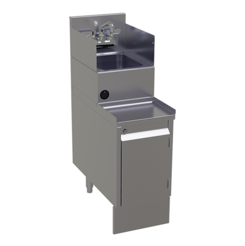 Glastender E-BS-12 12" Underbar Ice Bin / Cocktail Station