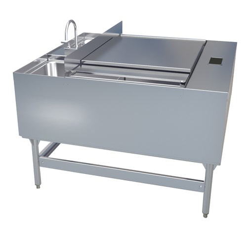 LaCrosse PT44HSRICL+8 44" Underbar Ice Bin / Cocktail Station