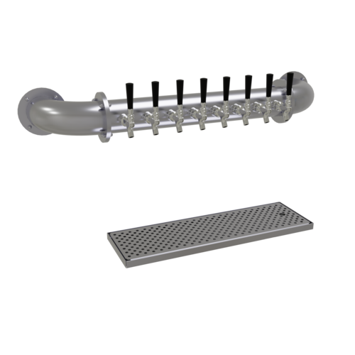 Glastender PW-8-SSR 43 1/4" Draft Beer Tower