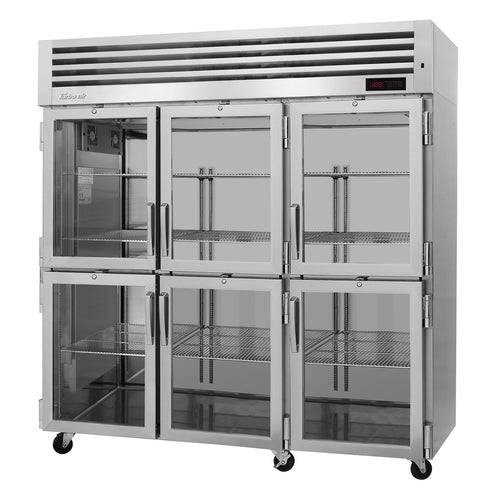 Turbo Air PRO-77-6H-G 77 3/4" 3 Section Heated Holding Cabinet