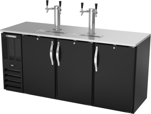 Beverage-Air DDN72HC-B 72" Draft Beer Cooler