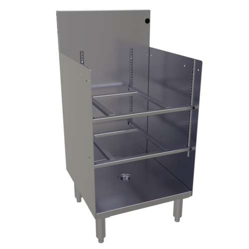 Glastender GRA-18 18" Underbar Storage Unit
