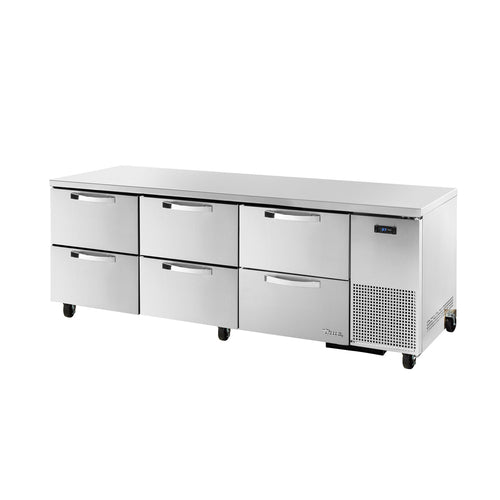 True TUC-93D-6-HC~SPEC3 93 1/4" Undercounter Refrigerator