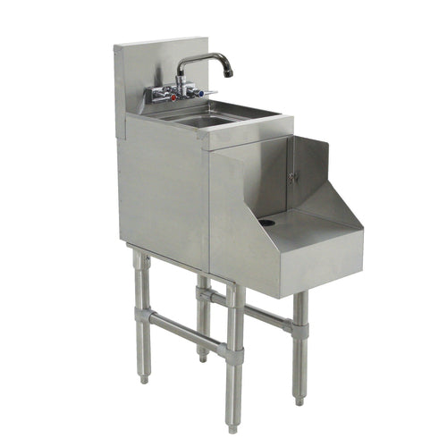 Advance Tabco PRRS-19-12 12" Underbar Ice Bin / Cocktail Station