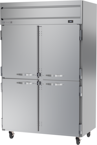 Beverage-Air HRS2HC-1HS 52" 2 Section Solid Door Reach-In Refrigerator