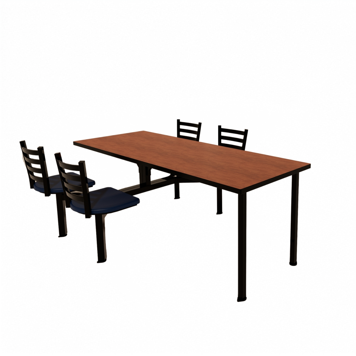 Plymold CEIS004DEENADA 80" Indoor Cluster Seating Unit