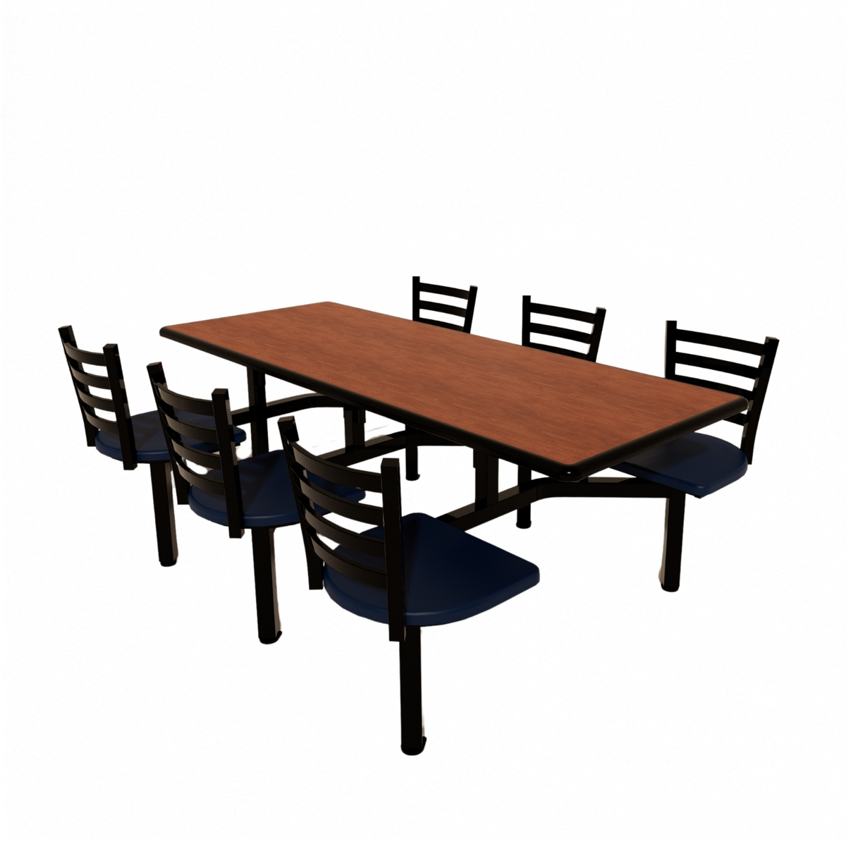 Plymold CEWL006DEEN 76" Indoor Cluster Seating Unit