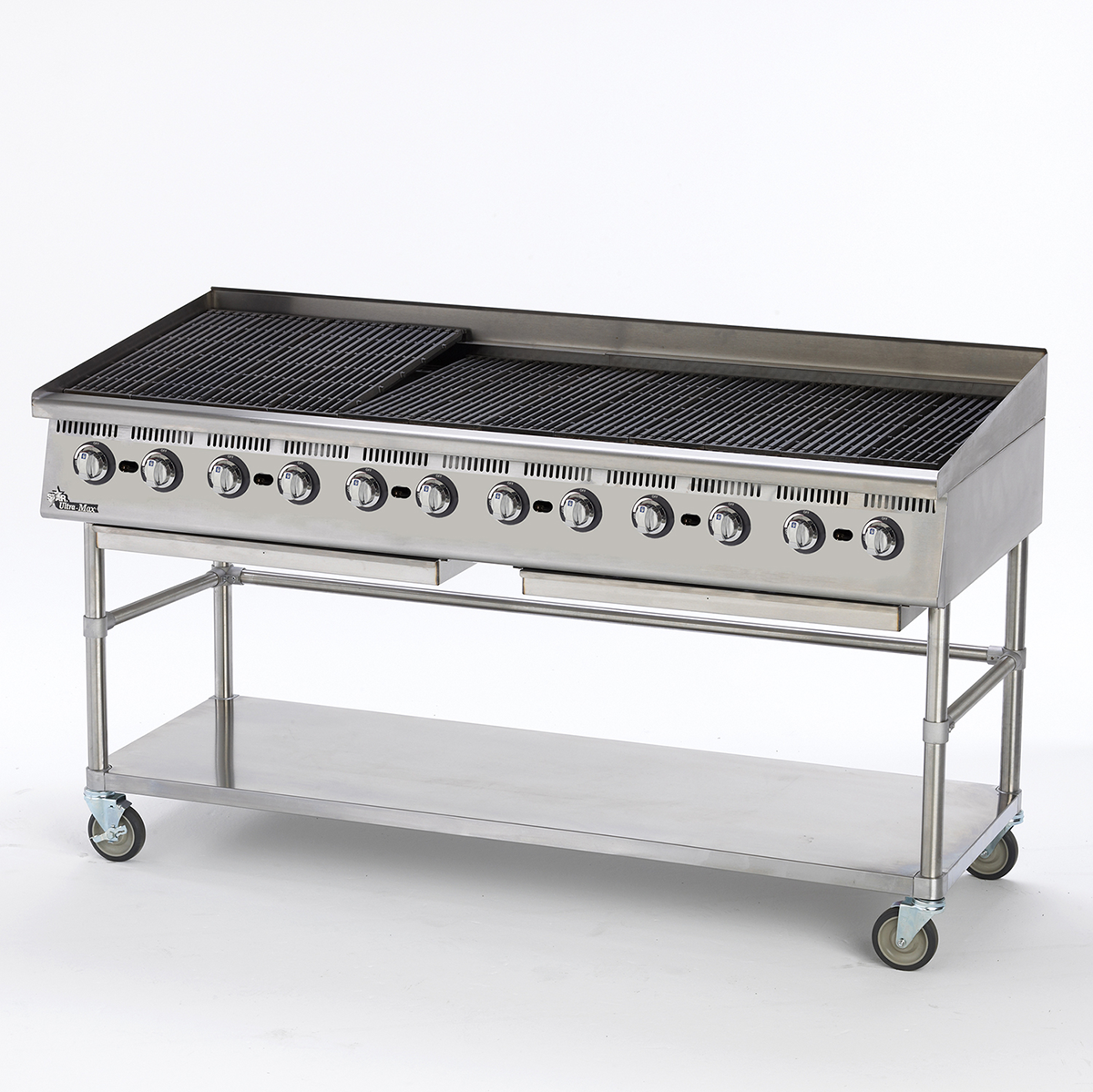 Star 8172RCBB 72" Gas Countertop Charbroiler
