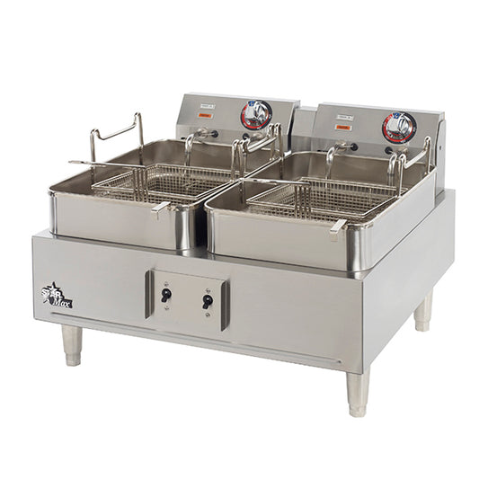 Star 530TF Countertop Electric Fryer, Twin 15 lb