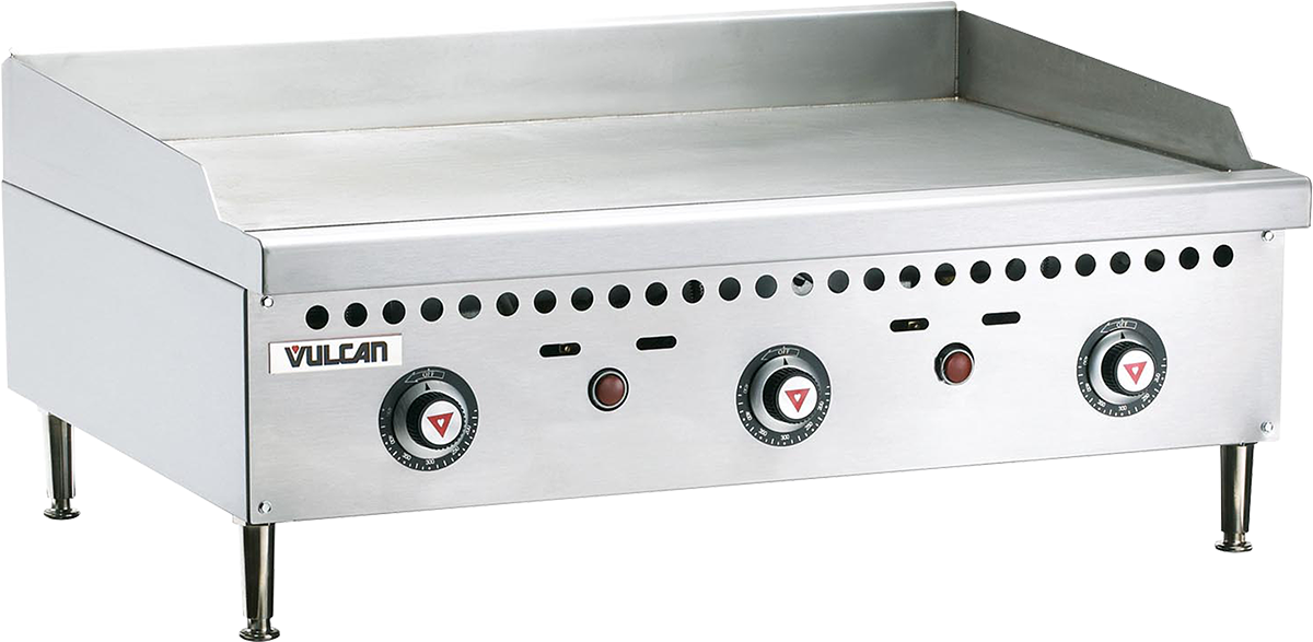 Vulcan VCRG36-T 36" Countertop Gas Griddle, Thermostatic