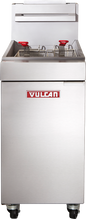 Vulcan LG400 Gas Floor Fryer, 50 lb