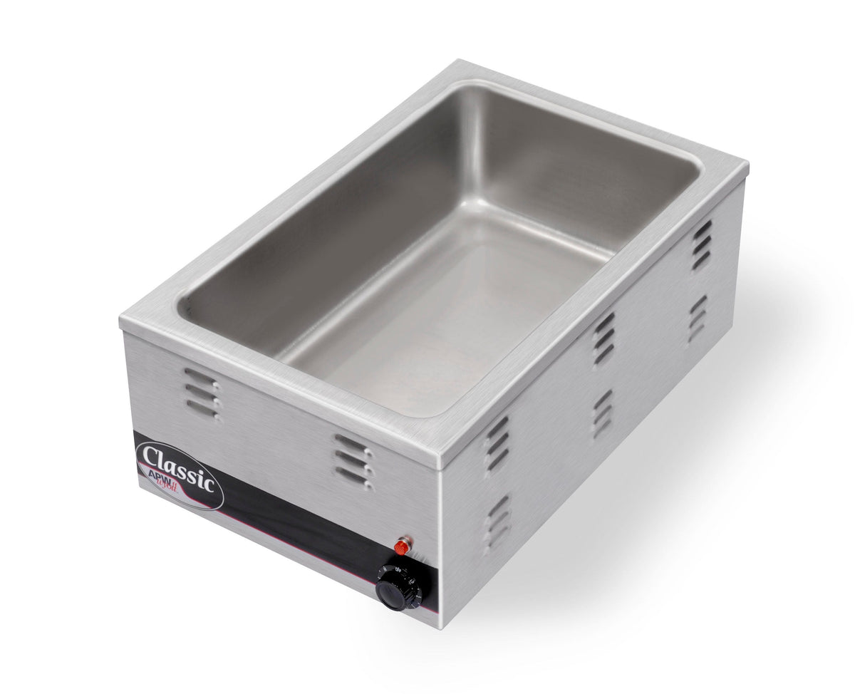 APW Wyott W-43VI Countertop Food Warmer, 4 Third-Size Pans