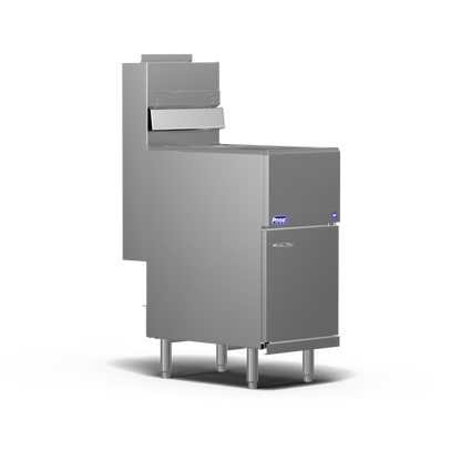 Pitco 40D gas floor fryer, left