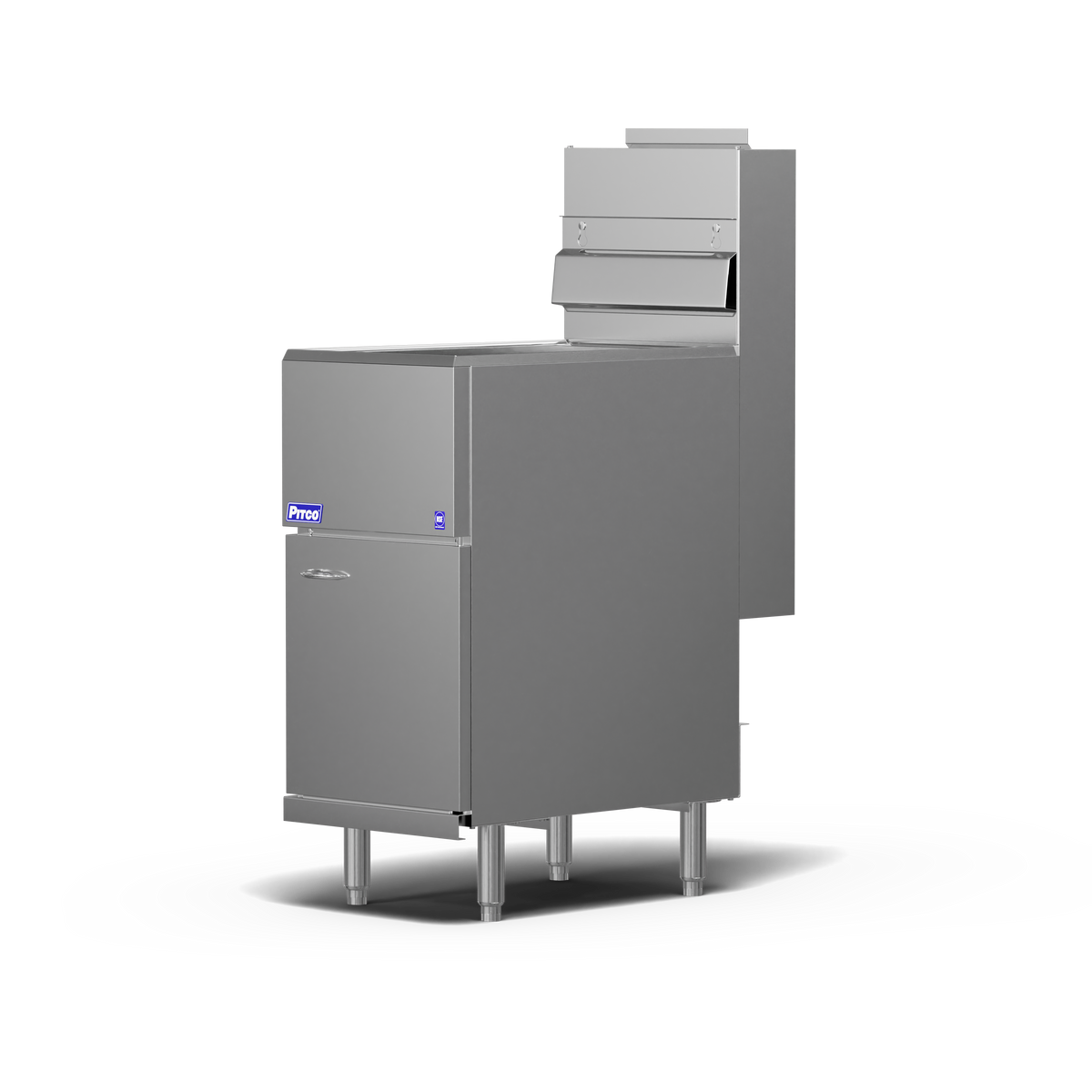 Pitco 40D gas floor fryer, right